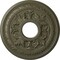 Ekena Millwork Baltimore Ceiling Medallion (Canopies up to 5 1/2"), 15 3/8"OD x 4 1/4"ID x 1 1/2"P, Painted Turtle CM15BAPTF - alternate 1
